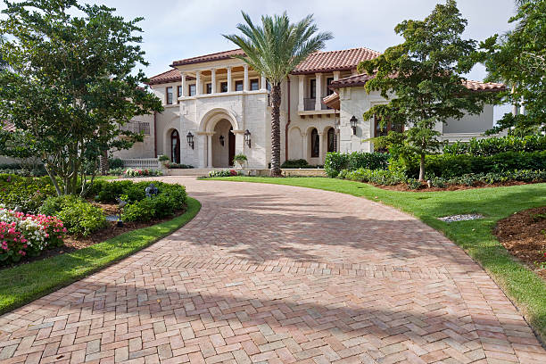 Permeable Paver Driveway in Castle Hills, TX